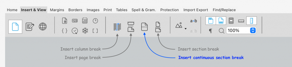 4D Write Pro - Coupures de section en continu - 4D Blog