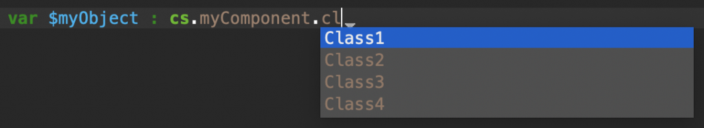 Access your component classes from your host project - 4D Blog