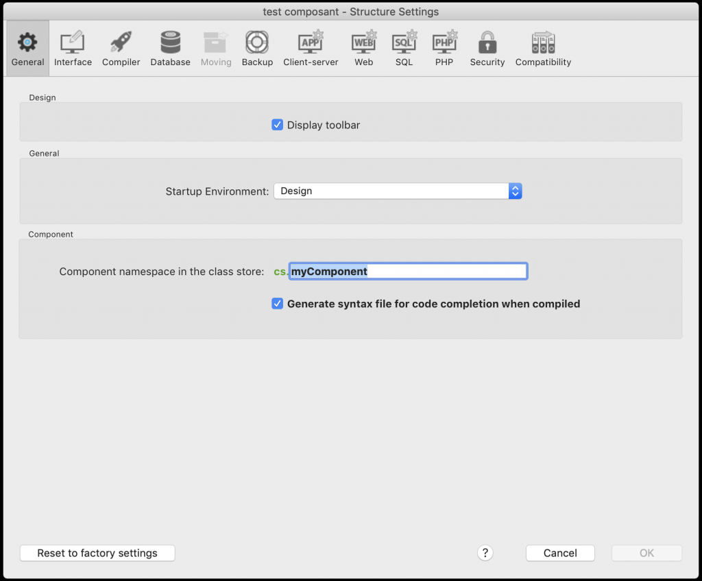 Access your component classes from your host project - 4D Blog