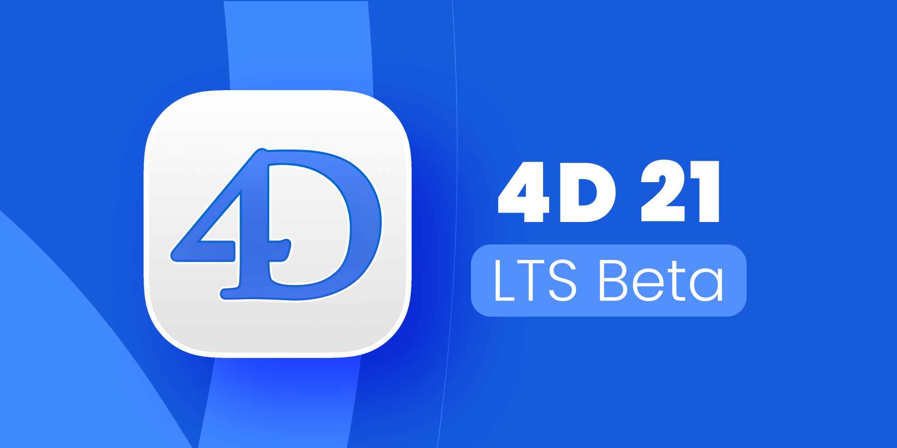 Featured image announcing the beta release of 4D 21, highlighting new features introduced in the update.