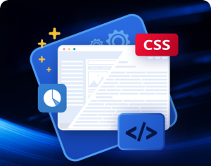 Webinar cover by Vanessa Talbot on designing modern 4D forms with CSS to ensure consistent user interfaces, simplify maintenance, and apply global updates efficiently.
