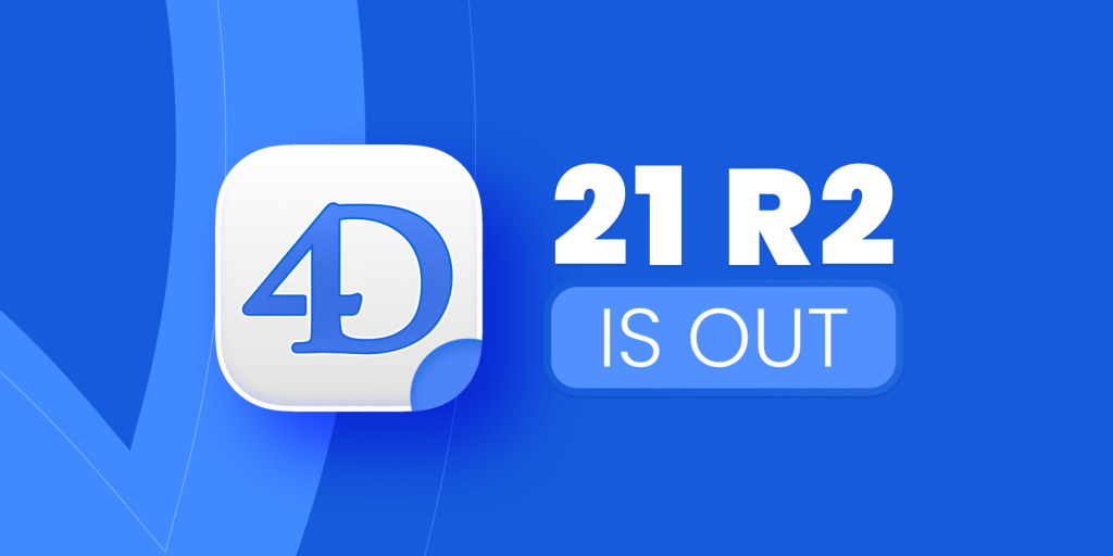 Featured image announcing the beta release of 4D 21 R2, highlighting new features introduced in the update
